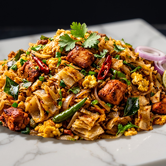 Kothu Parotta – Goat.